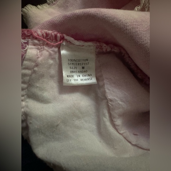 Signature 8 Women Pink Distressed Denim Skirt Medium - Picture 4 of 4